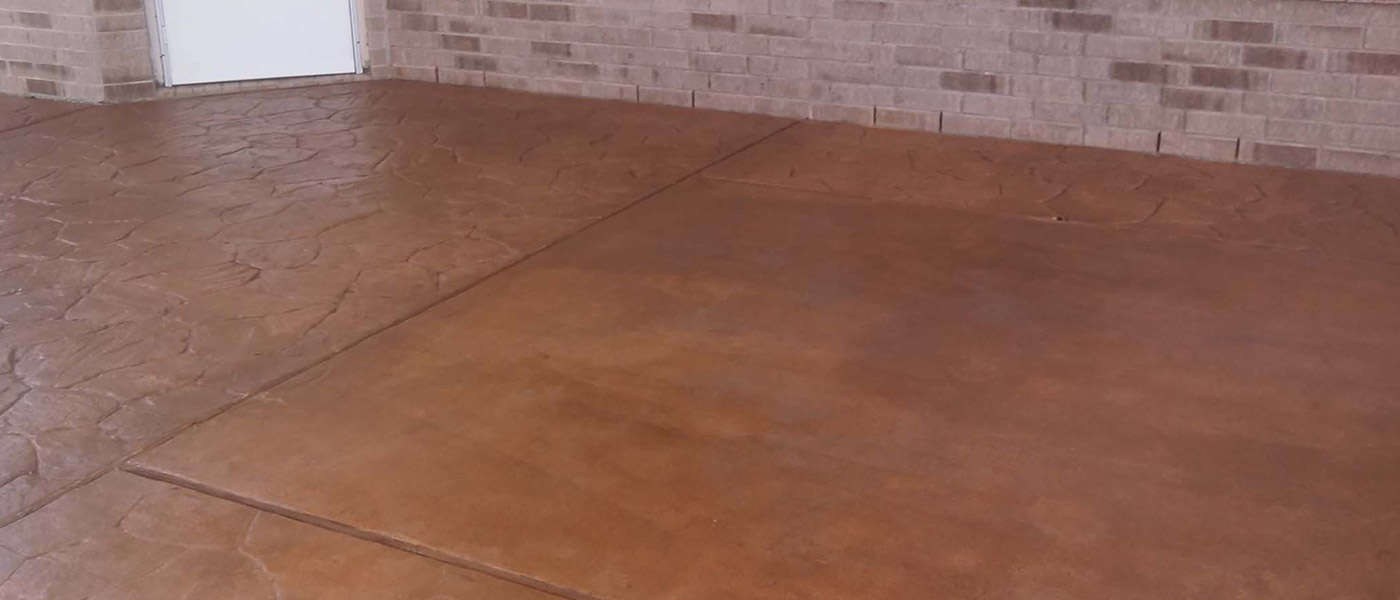 fort worth texas stained concrete